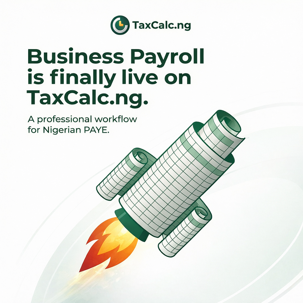 TaxCalc Business Payroll workspace preview